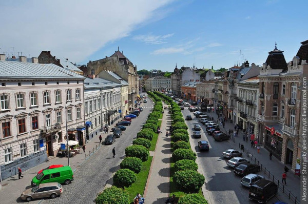 пр. Шевченка, Львів