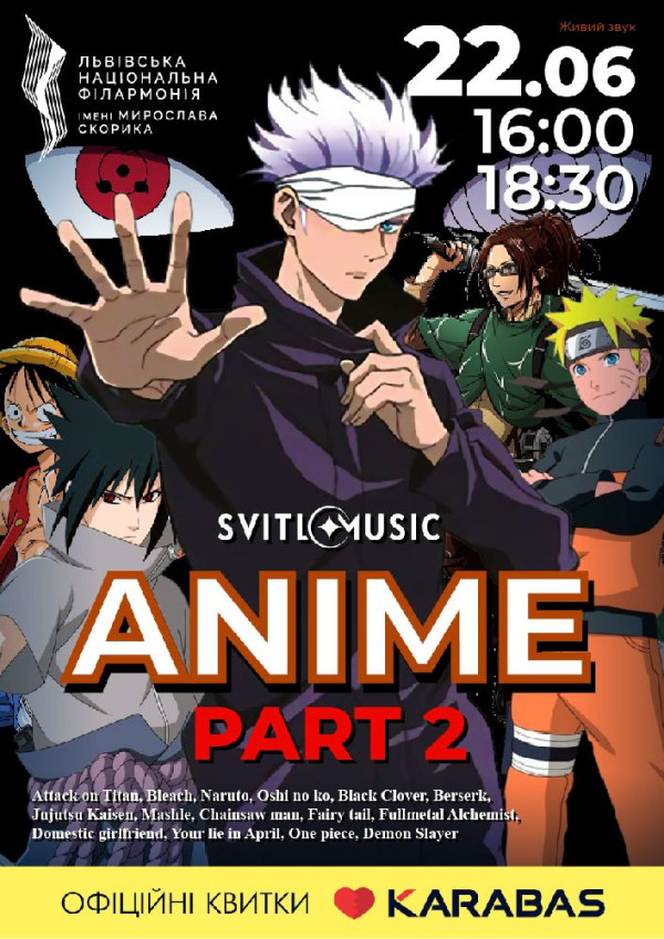 ANIME. Part 2. Svitlomusik