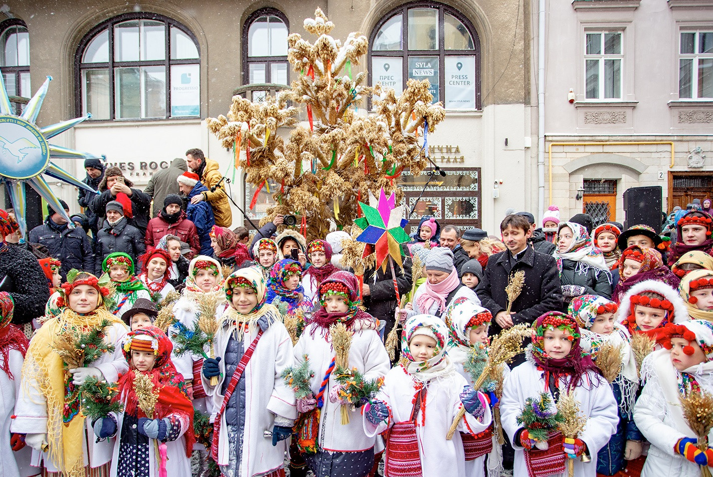 Винесення різдвяного дідуха