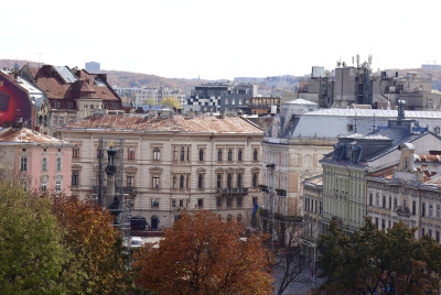 Grand Hotel Lviv відкриває свої двері для всіх охочих, щоб помилуватись фантастичним видом на центр міста.